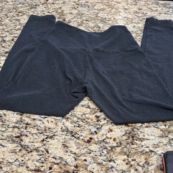 PINK Victoria’s Secret Joggers Leggings Black Logo Cozy Lounge Size S - Picture 4 of 6